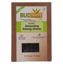 Bud White Darjeeling Oolong Classic Tea  Box  25 grams